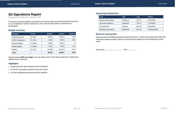 Actual generated output for tiff-to-searchable-pdf; see caption for view details